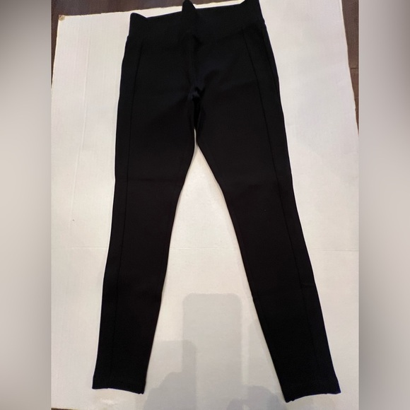 LOFT SIGNATURE SOFTBLEND LEGGINGS. BLACK, HIGH WAISTED, WIDE WAISTBAND. 
P SMALL - Picture 1 of 12